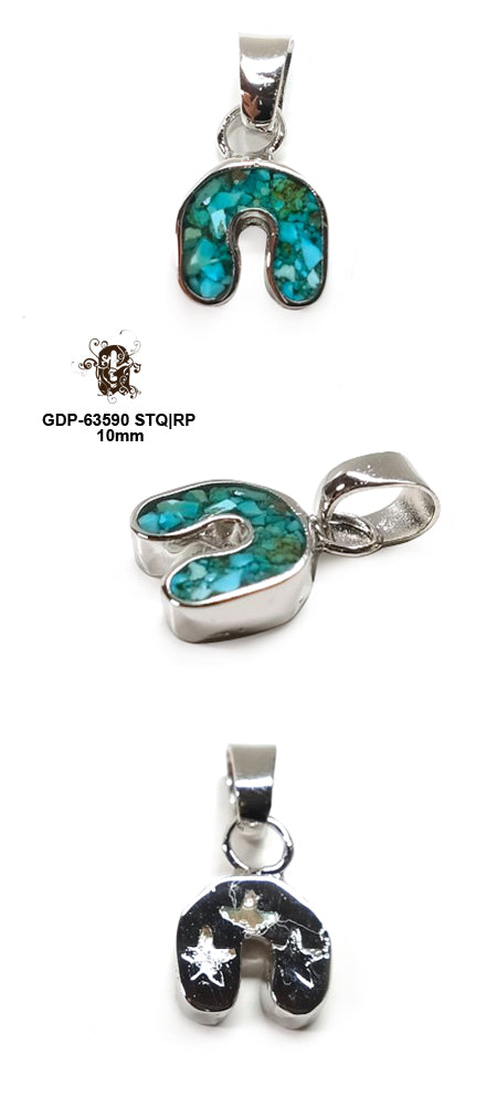 Horseshoe Turquoise Small