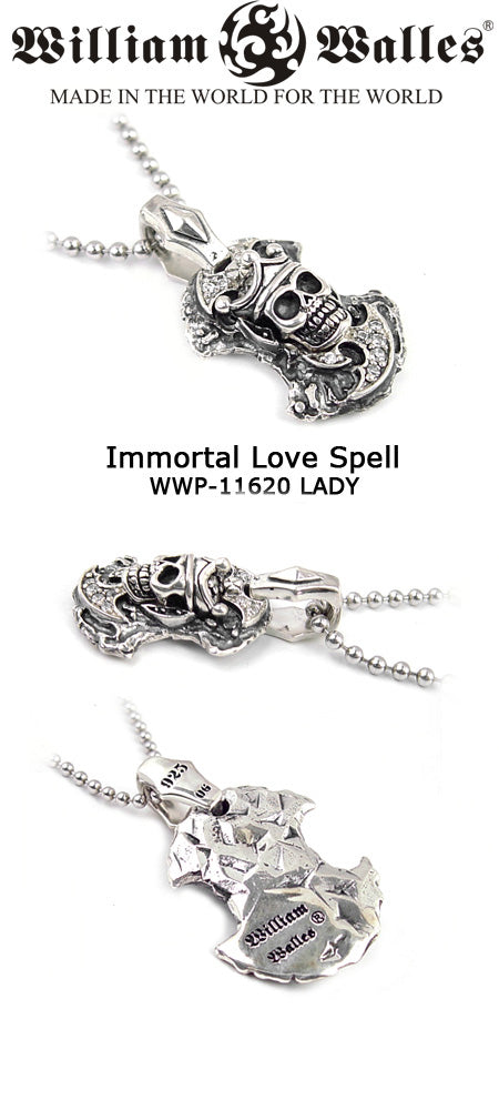 Immortal Love Spell シルバー ペンダント