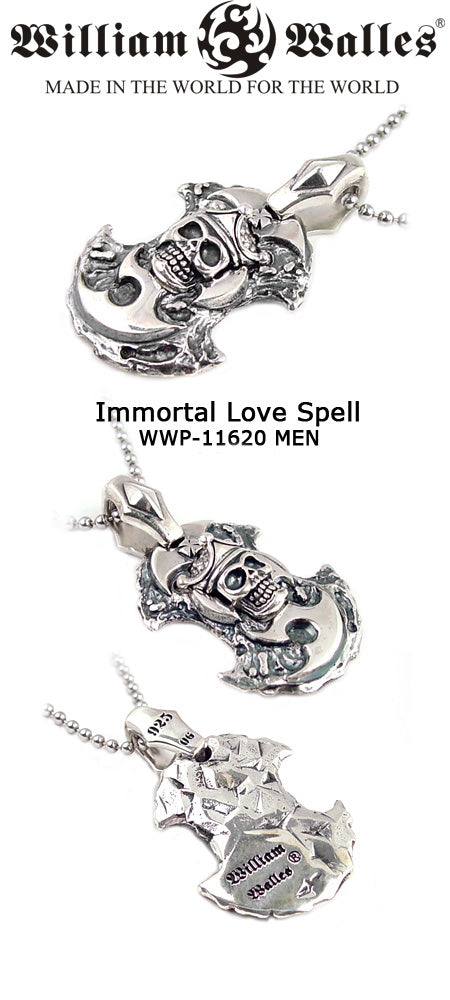 Immortal Love Spell シルバー ペンダント