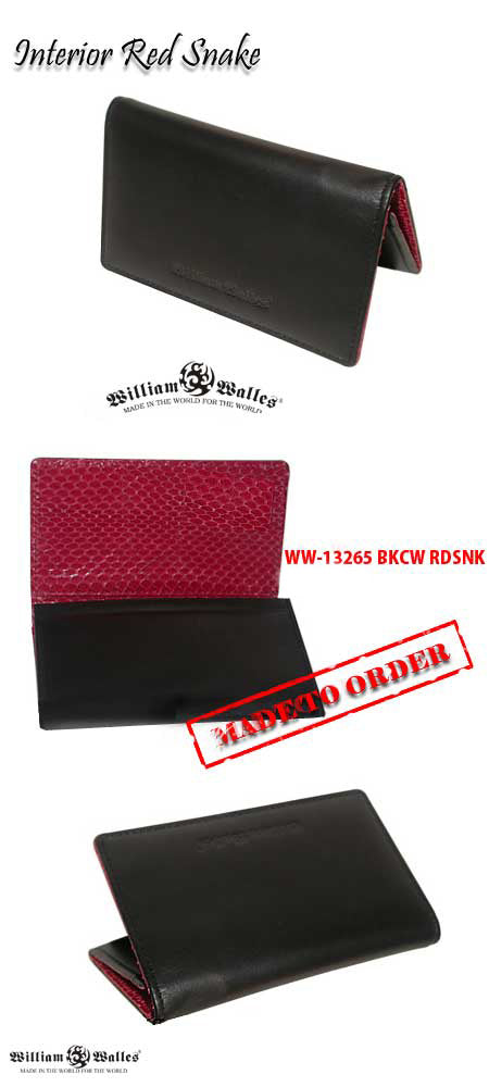 Interior Red Snake レザー 財布 / ウォレット