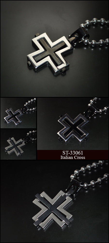 Italian Cross シルバー ペンダント