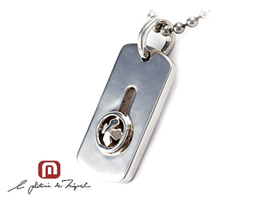 Italian Dog Tag シルバー ペンダント