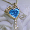Key Heart シルバー ペンダント