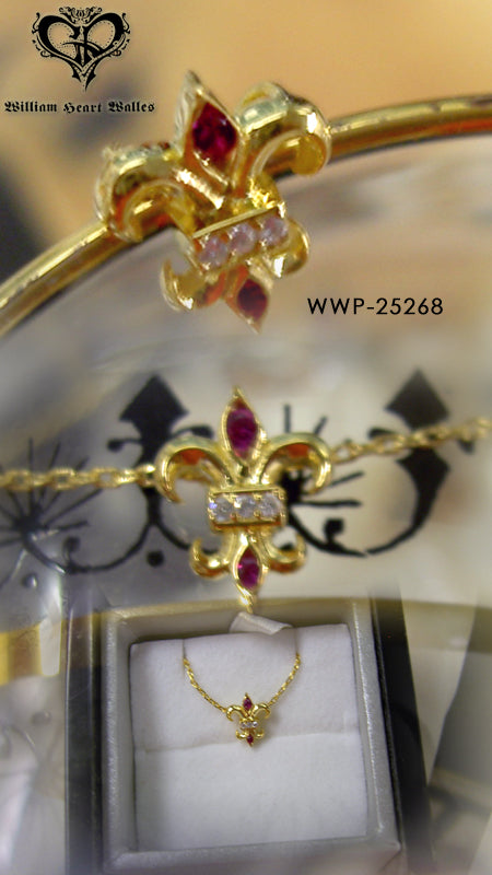 Lady Fleur de Lis シルバー ペンダント