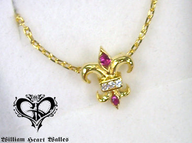 Lady Fleur de Lis シルバー ペンダント