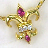 Lady Fleur de Lis シルバー ペンダント