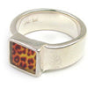 Leopard Resin Ring シルバー 指輪 / リング