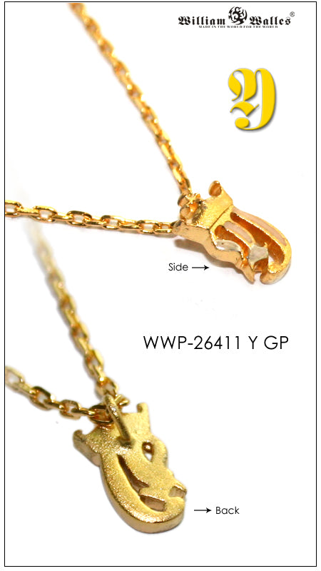 Letter Y Gold