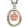 Logan Crown Pendant PINK