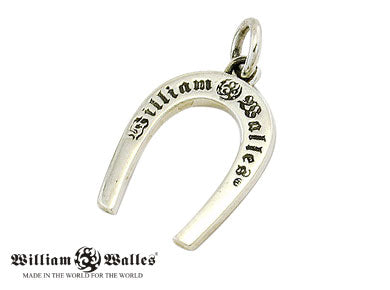 Logo Name Horse Shoe Top シルバー ペンダント