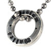 Logo Name Ring Top シルバー ペンダント
