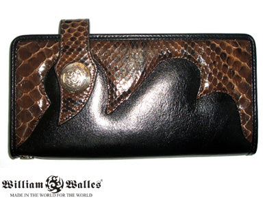 Long Black Dragon Edge レザー 財布 / ウォレット