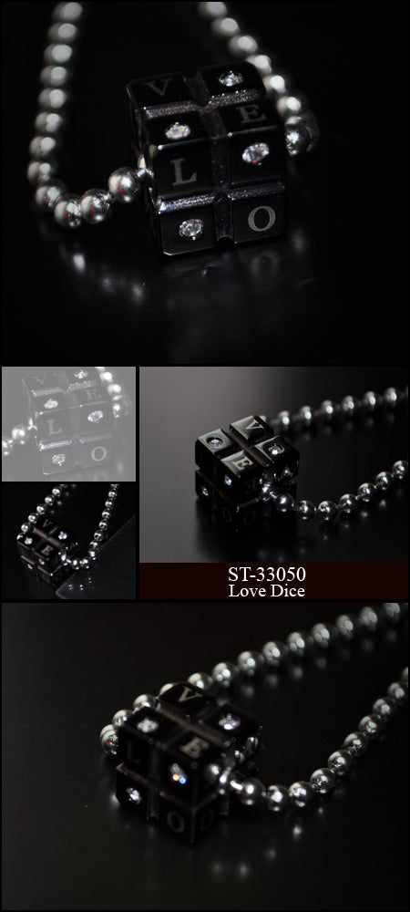 Love Dice シルバー ペンダント