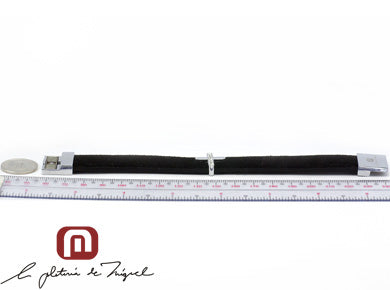 Middle Cross Bracelet レザーブレスレット