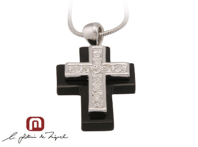 MOP Black Cross ネックレス