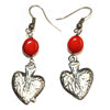 Milagros Pierced Heart Earring