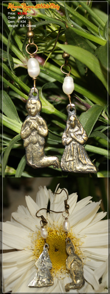 Milagros Prayers with White Stone
