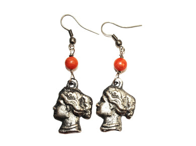 Milagros Portrait Earrings