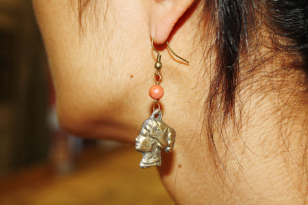 Milagros Portrait Earrings