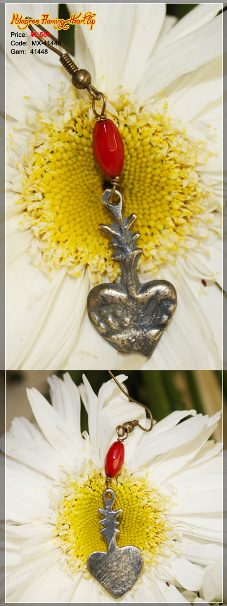 Milagros Flaming Heart Tip