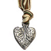 Milagros Pendant with Heart Viens