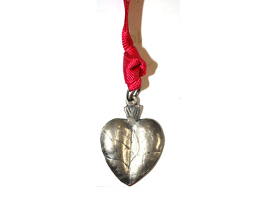 Milagros Heart Crack Pendant