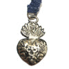 Milagros Heart with Flower
