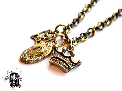 Mary Crown Charm