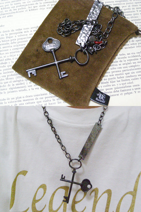 Nerva Black シルバー ペンダント
