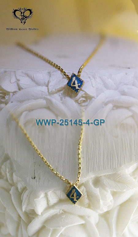 Number Pendant 4
