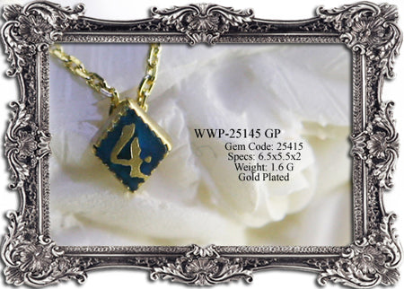 Number Pendant 4