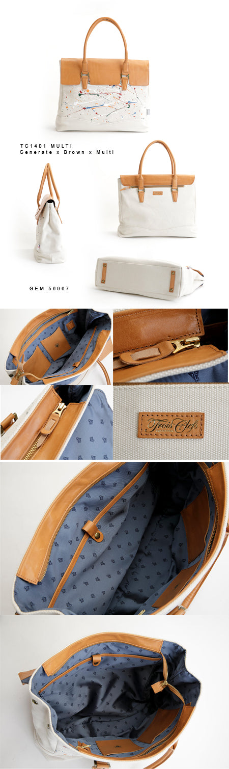 Painting Tote Bag Multi