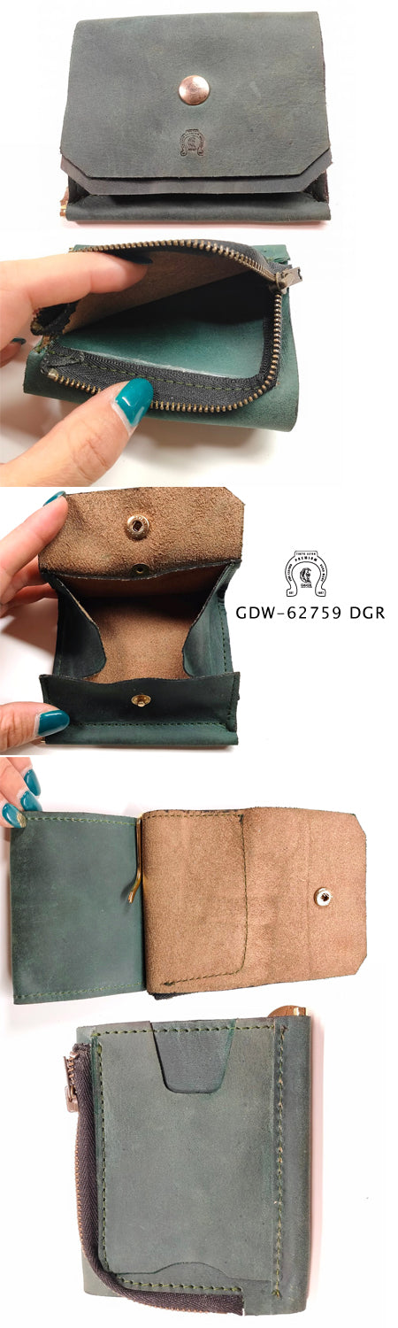 PAK LETHER DARK GREEN
