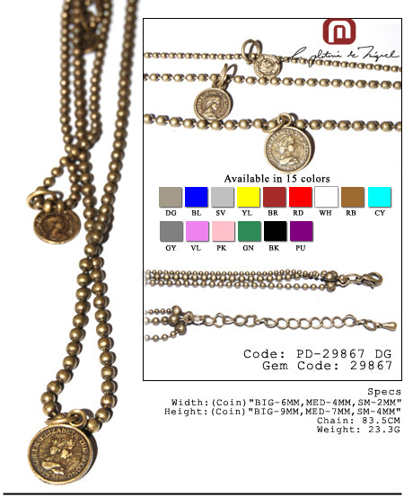 Charlotte Coins Necklace ネックレス
