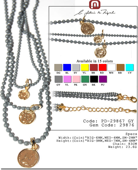 Claire Coins Necklace ネックレス