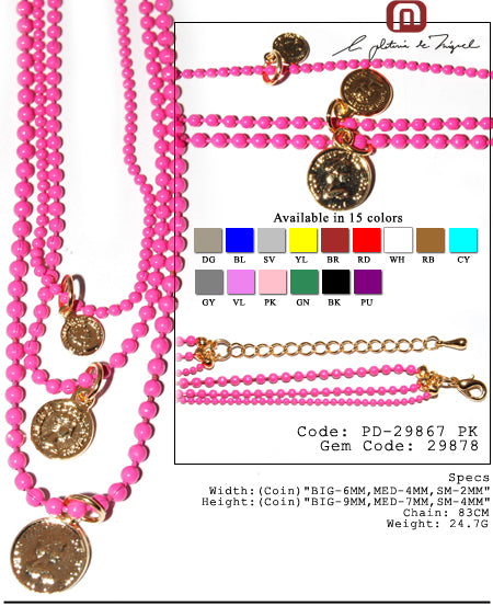Candace Coins Necklace ネックレス
