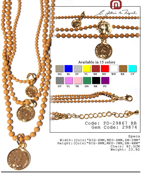 Carina Coins Necklace ネックレス