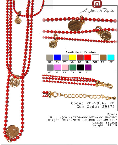 Carissa Coins Necklace ネックレス