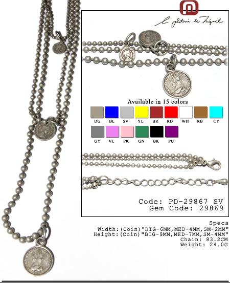 Carlyn Coins Necklace ネックレス