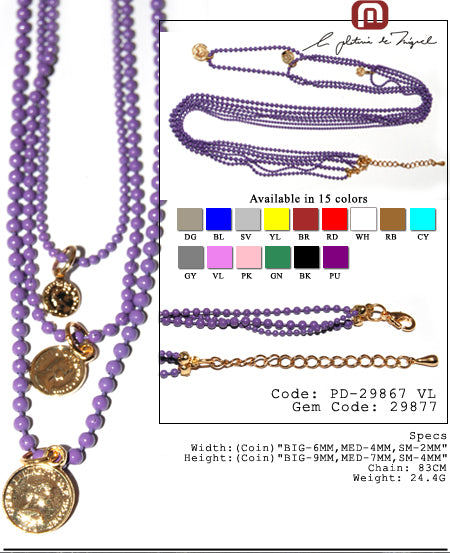 Carrie Coins Necklace ネックレス