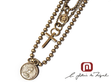 Destiny Coins with Cross ネックレス