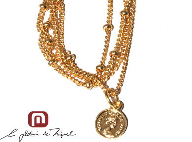 Elizabeth Coin Bracelet シルバー ブレスレット