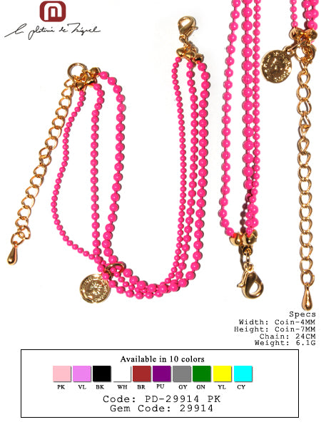 Hazel Coin Bracelet シルバー ブレスレット