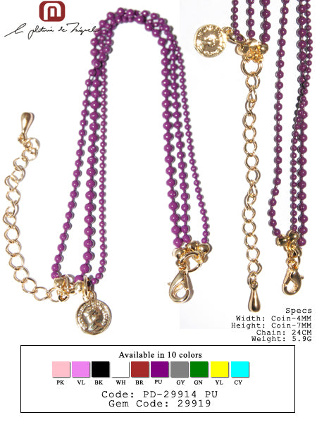 Helena Coin Bracelet シルバー ブレスレット