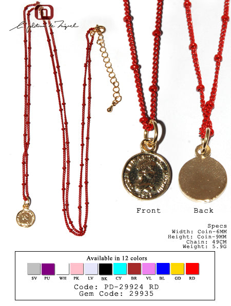Icie Coin Necklace ネックレス