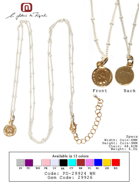Ikia Coin Necklace ネックレス
