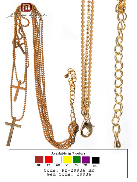 Jahzara Cross Necklace ネックレス