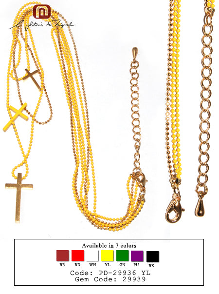 Janeeva Cross Necklace ネックレス