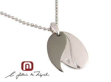 Pendant of the Fallen Leaf シルバー ペンダント