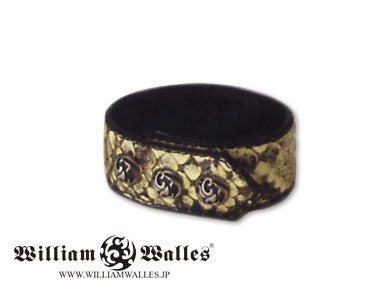 Phython Bangle レザーブレスレット